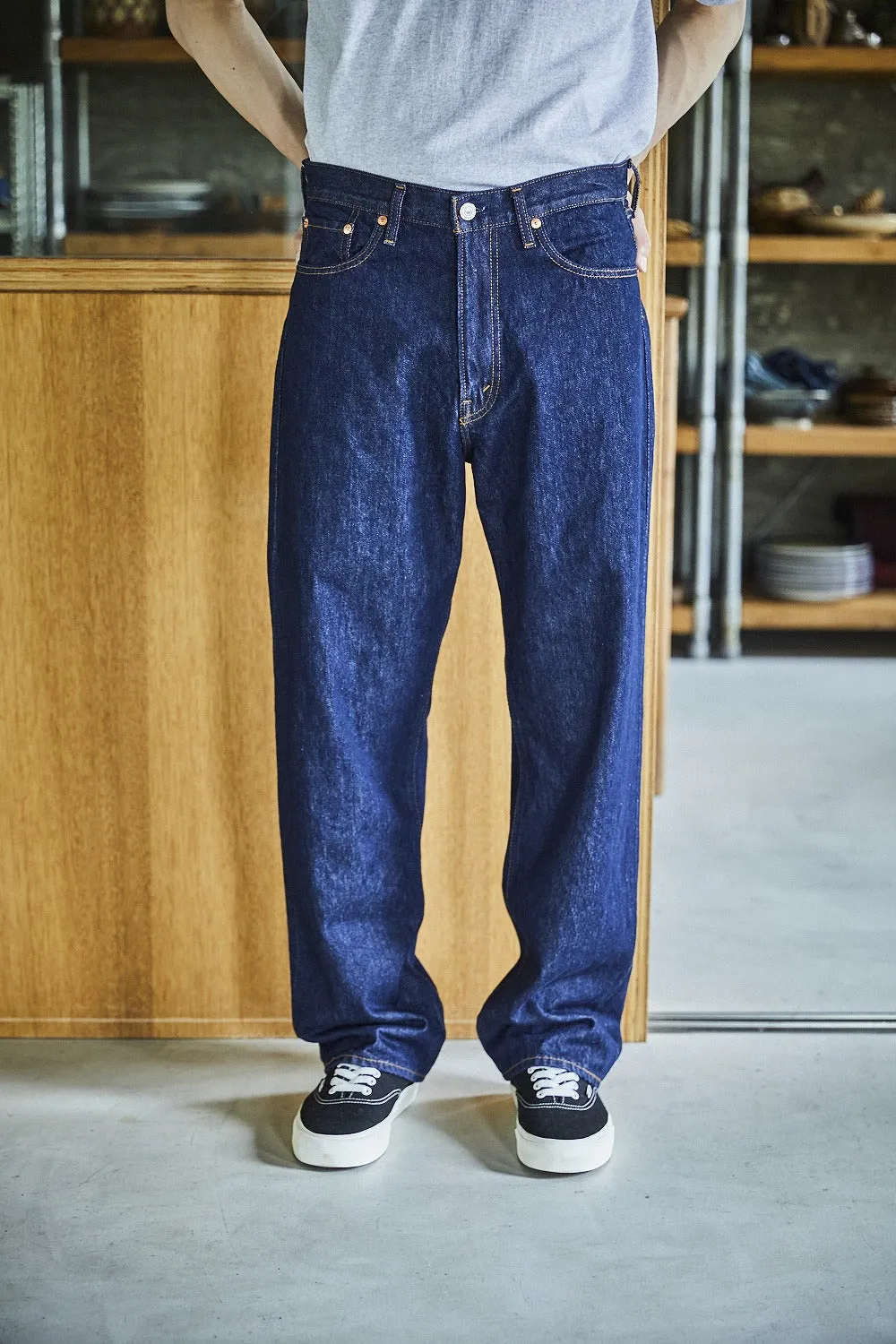 101 Dad Fit Denim Jeans - One Wash