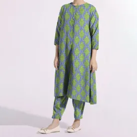 2PC- Unstitched Digital Printed Cambric Suit PS4474