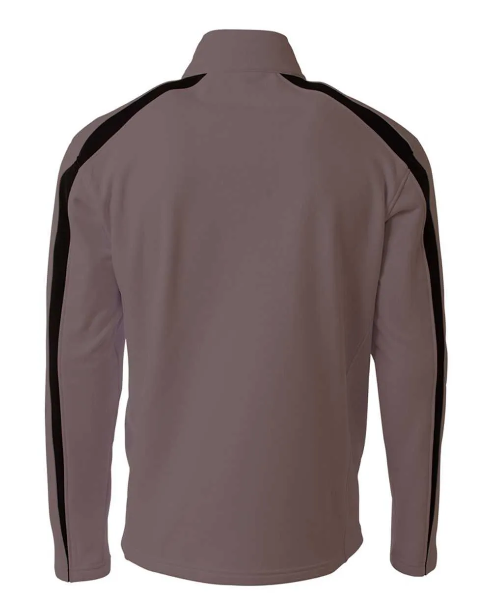 A4 N4005 Spartan Quarter Zip - Graphite Black