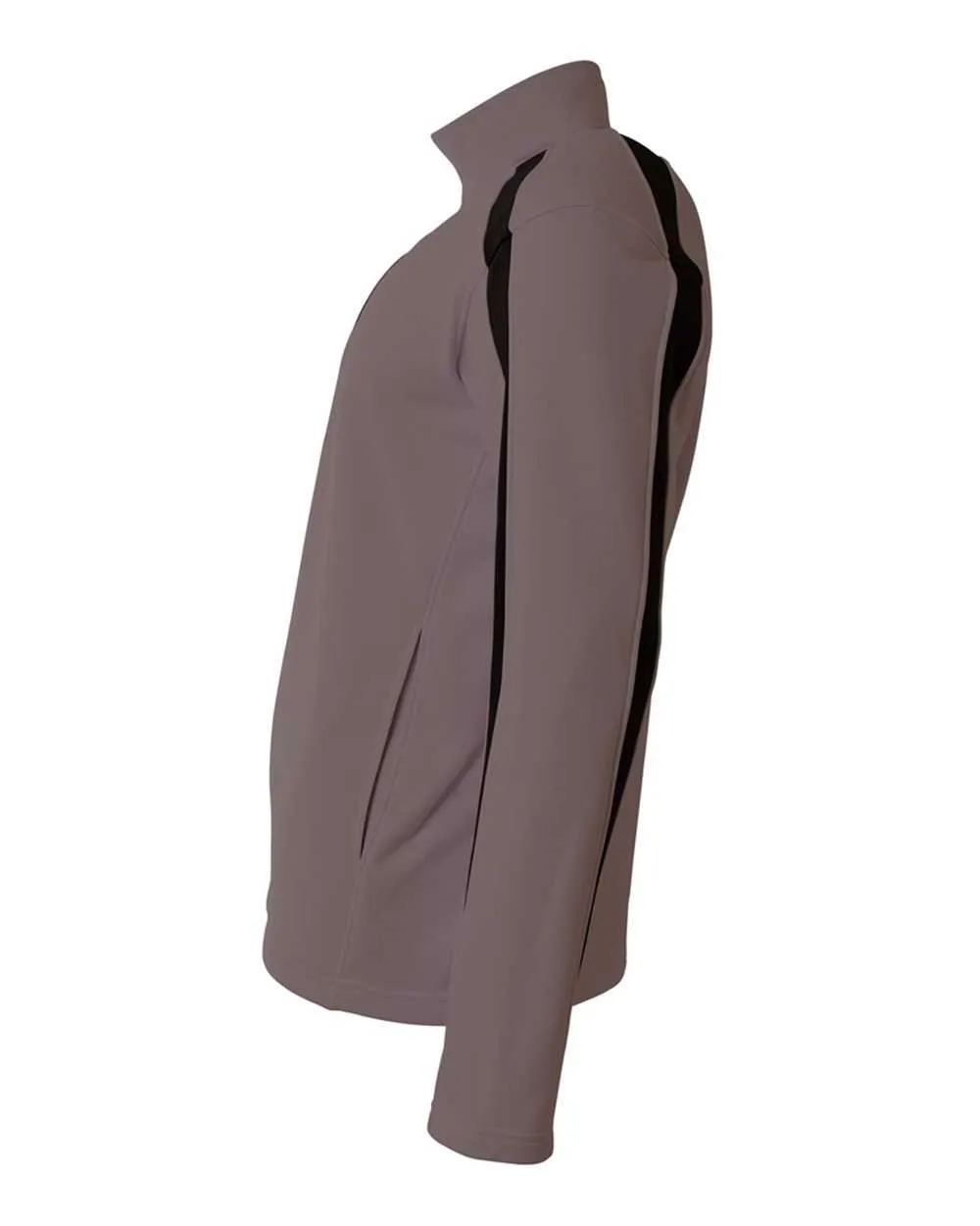 A4 N4005 Spartan Quarter Zip - Graphite Black