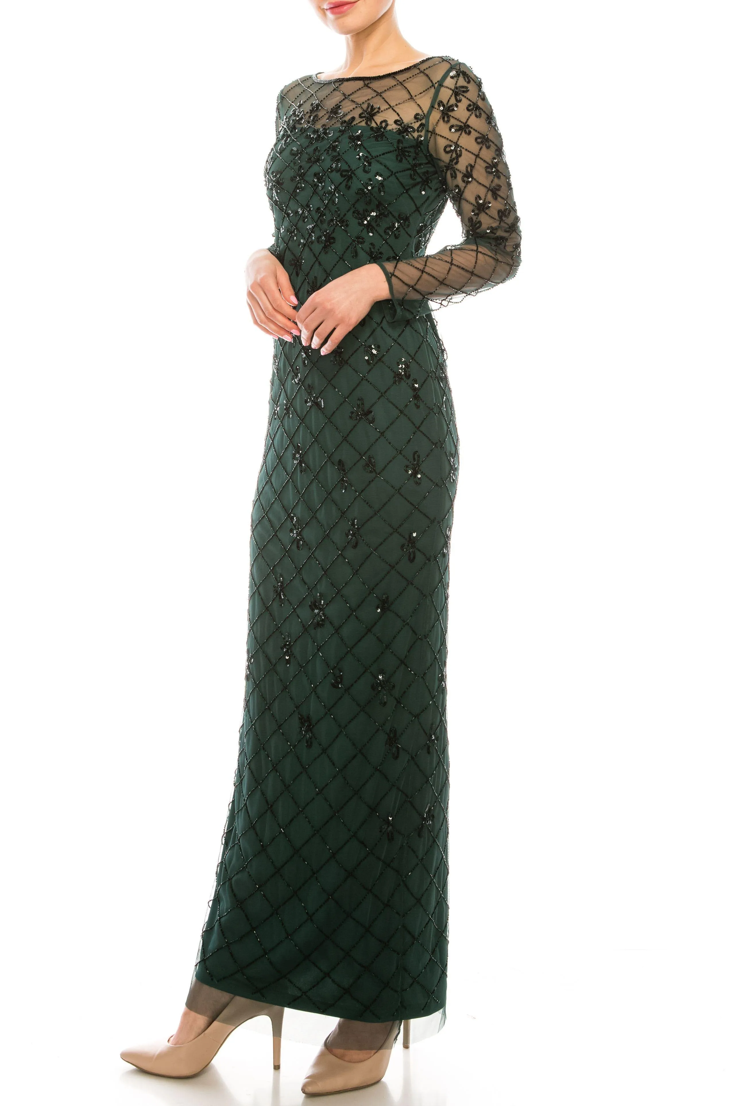 Adrianna Papell AP1E206544 Long Formal Evening Gown