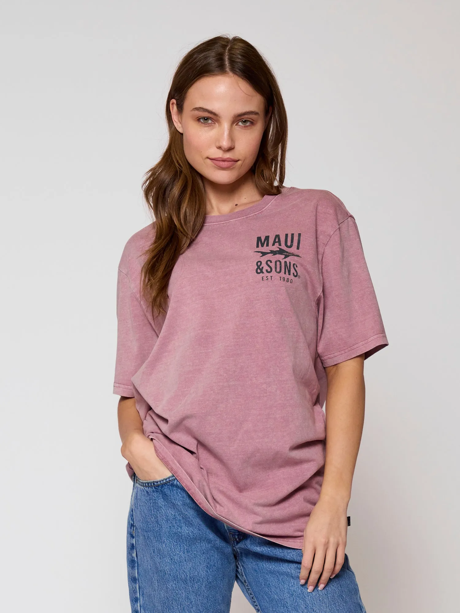 All Season Unisex T-Shirt in Foxglove