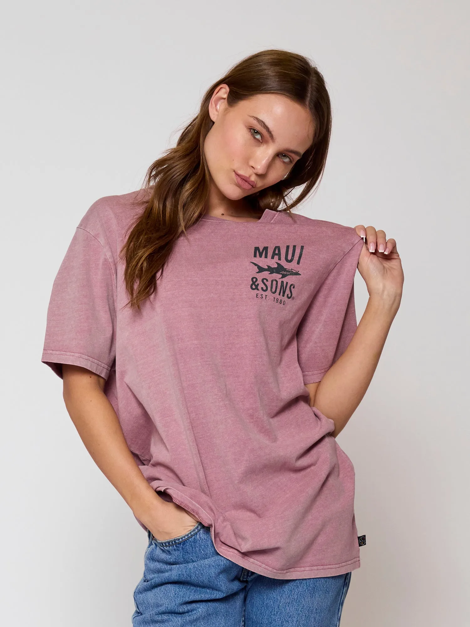 All Season Unisex T-Shirt in Foxglove