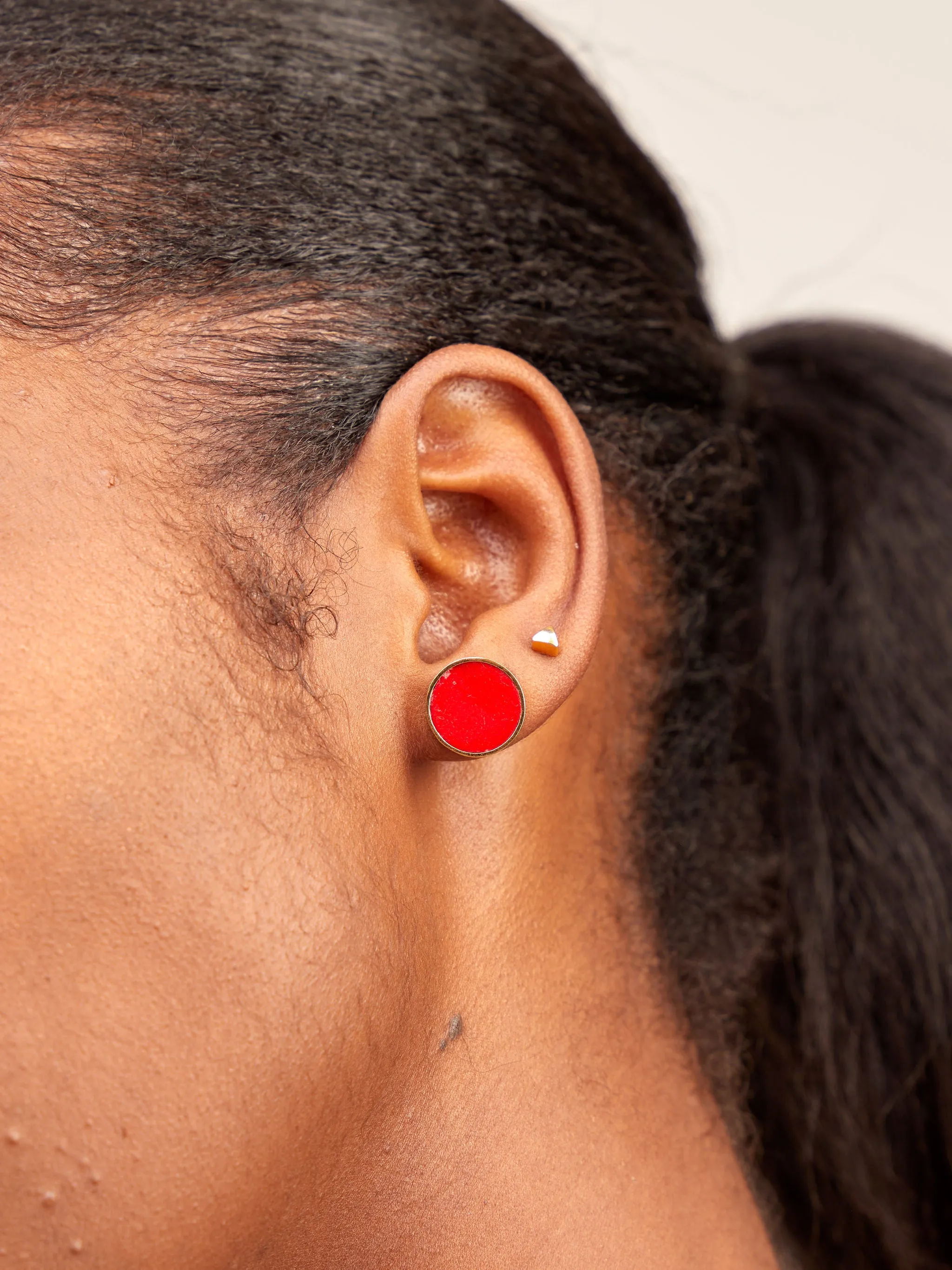 Anga Maxi Stud Earrings