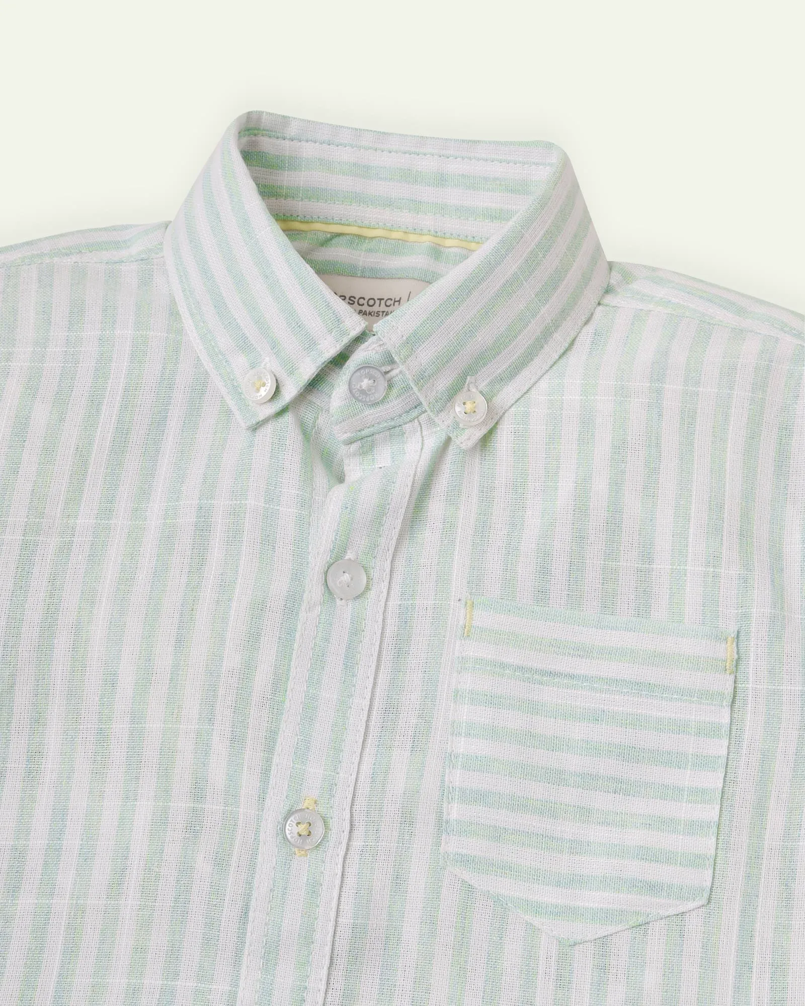 Aqua Stripe Shirt