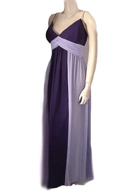 *BEAUTIFUL RAYLIA 2-TONE GODDESS EVENING GOWN GODDESS EVENING GOWN EXTRA LARGE SIZE 24 / 3/X
