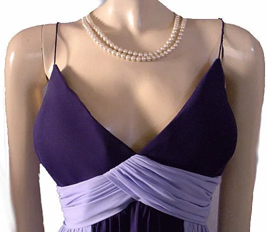 *BEAUTIFUL RAYLIA 2-TONE GODDESS EVENING GOWN GODDESS EVENING GOWN EXTRA LARGE SIZE 24 / 3/X