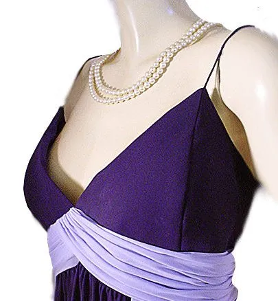 *BEAUTIFUL RAYLIA 2-TONE GODDESS EVENING GOWN GODDESS EVENING GOWN EXTRA LARGE SIZE 24 / 3/X