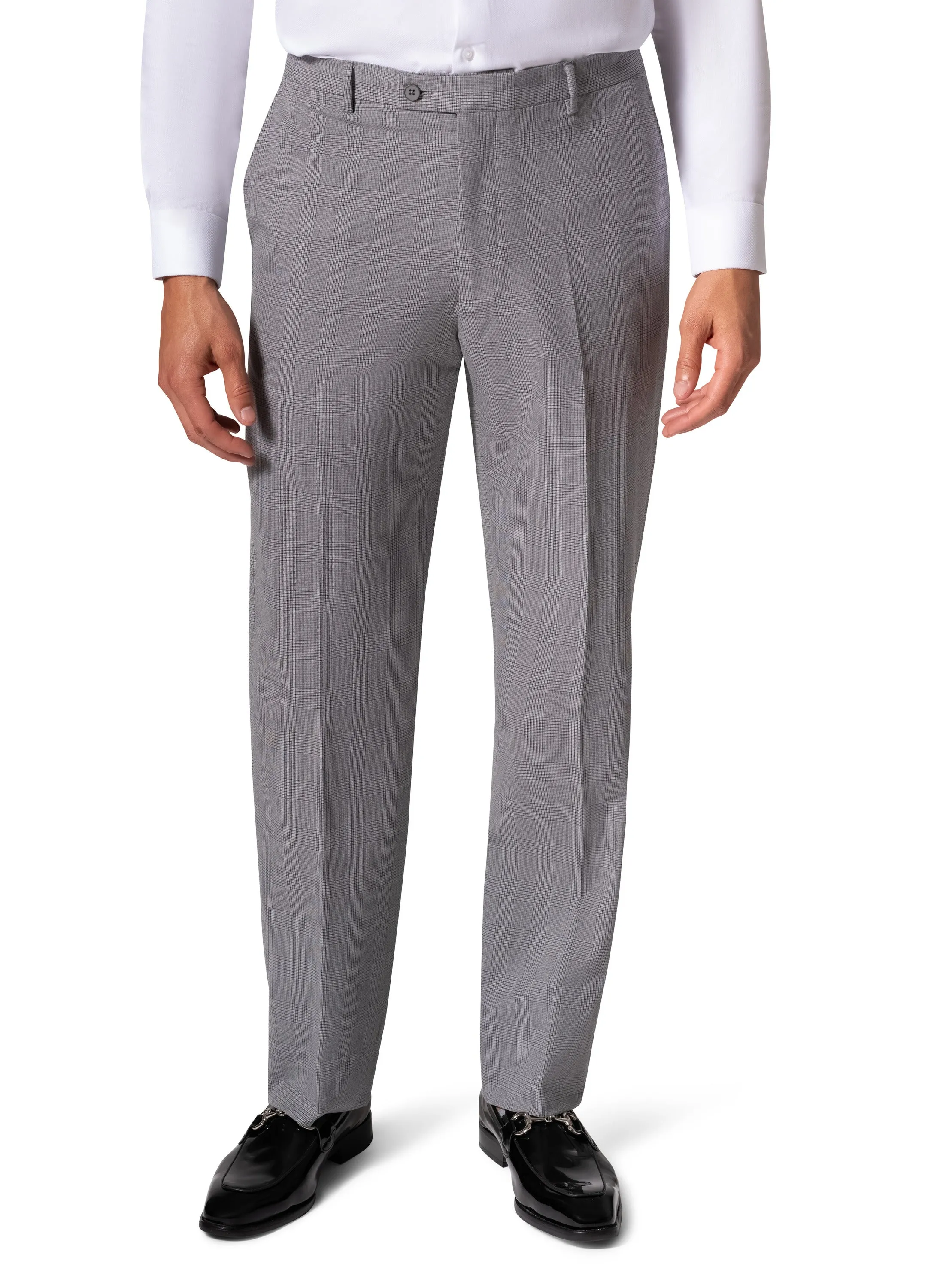 Berragamo BP04KE-07 3PC Notch Modern Suit - Grey