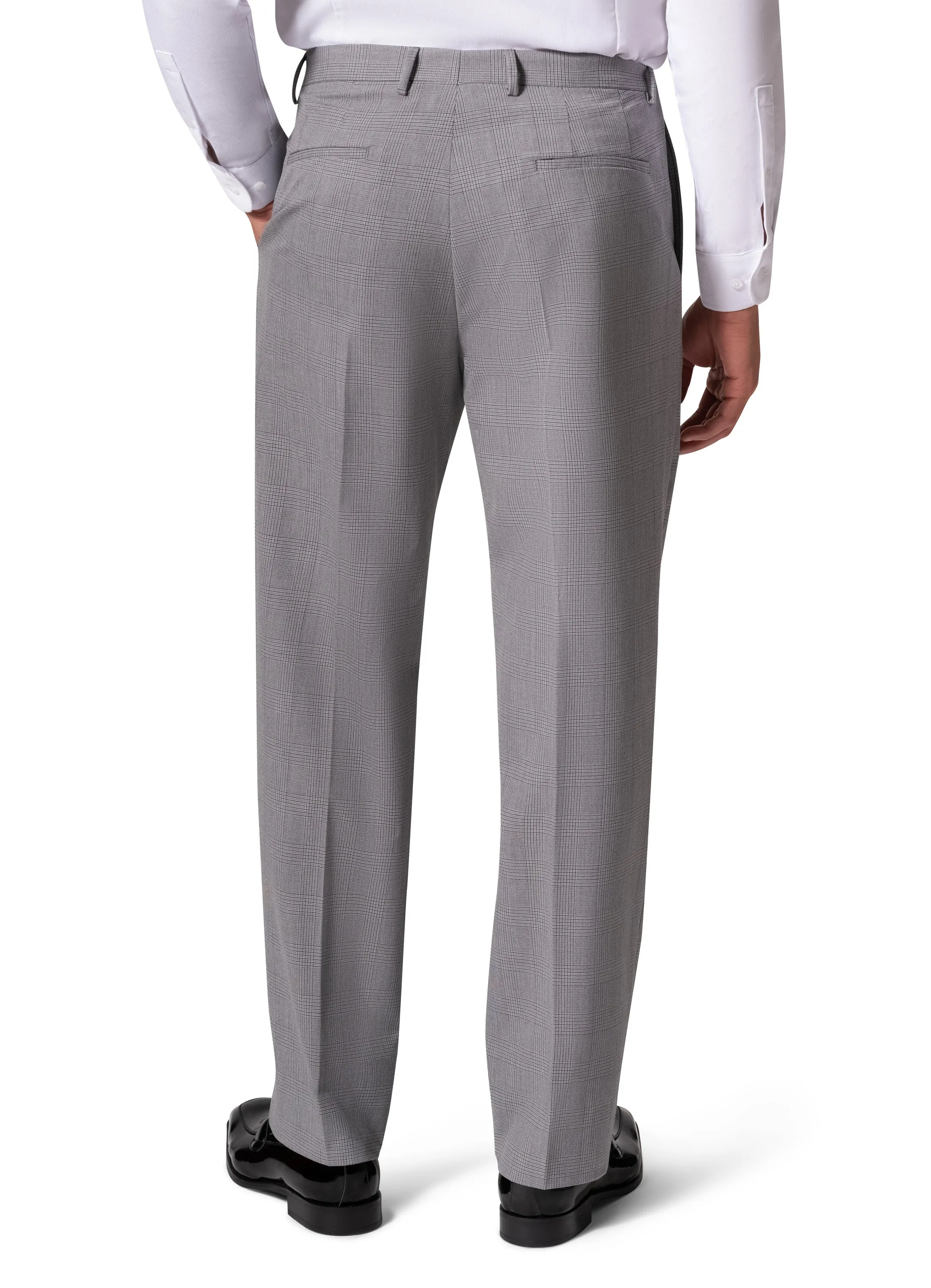 Berragamo BP04KE-07 3PC Notch Modern Suit - Grey