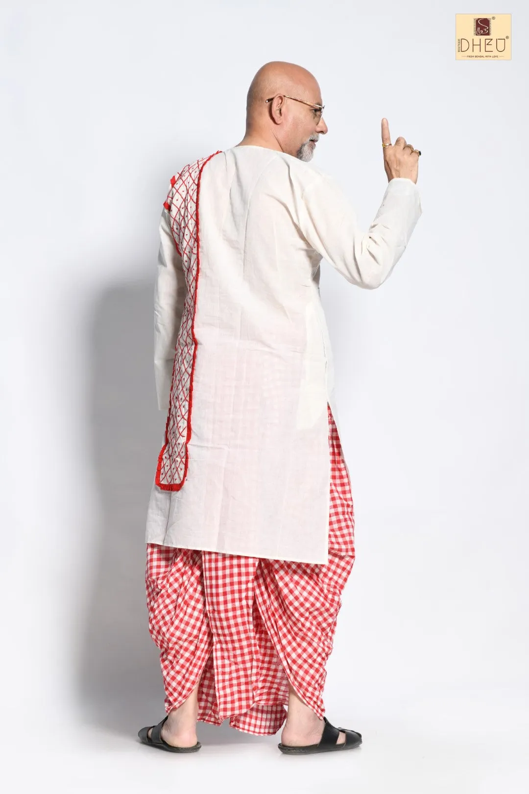 Bor Korta - Dhoti Kurta Full Set