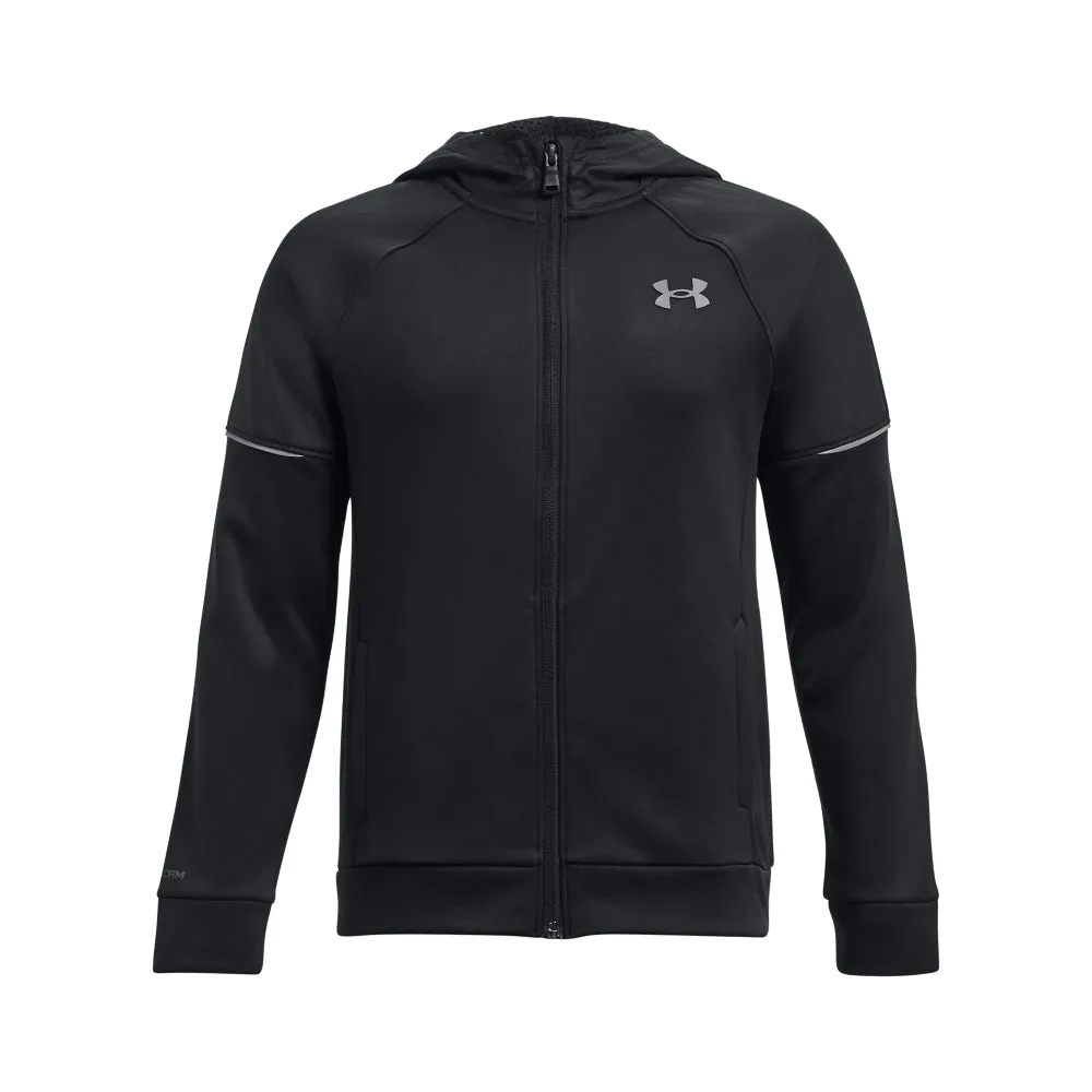 Boys' Under Armour Youth Storm Armour Fleece Full-Zip Hoodie