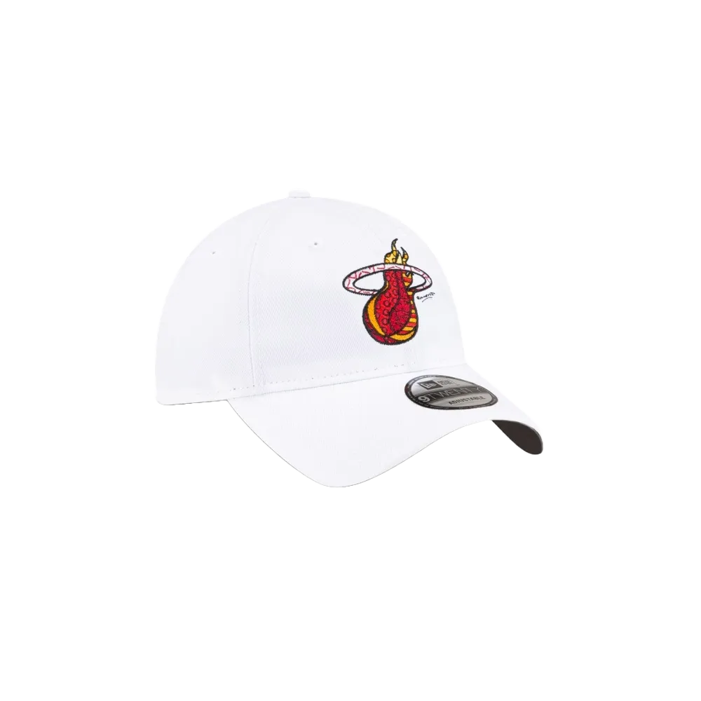 Britto x HEAT Logo White Dad Hat