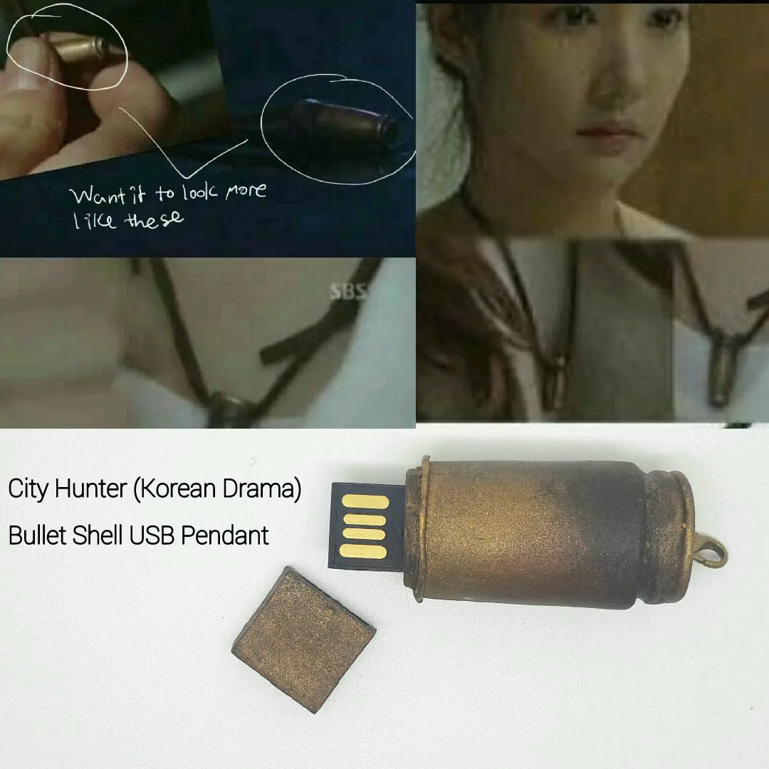 Bullet of City Hunter KDrama Novelty Pen Drive