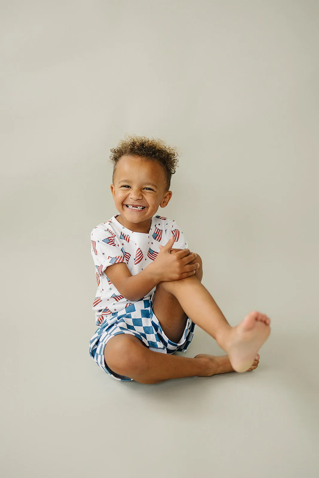 Cargo Shorts Set | Patriotic Vibes