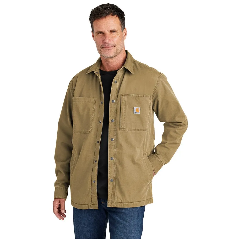 Carhartt - Men's Rugged Flex® Relaxed Fit Fleece-Lined Shirt Jac
