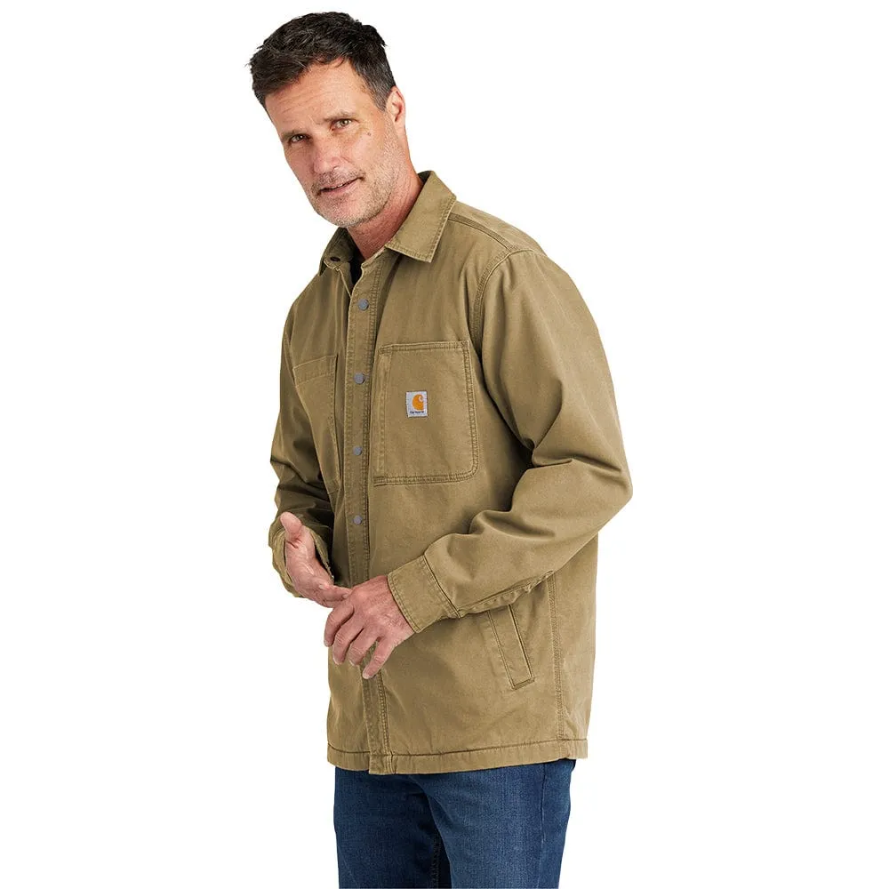 Carhartt - Men's Rugged Flex® Relaxed Fit Fleece-Lined Shirt Jac