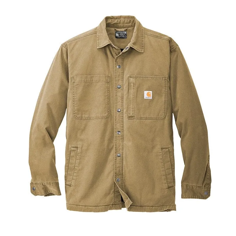 Carhartt - Men's Rugged Flex® Relaxed Fit Fleece-Lined Shirt Jac