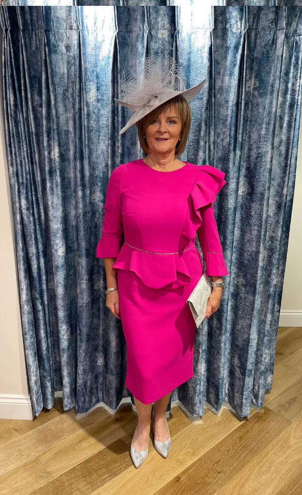 Carmen Melero 9122-2- Hot Pink