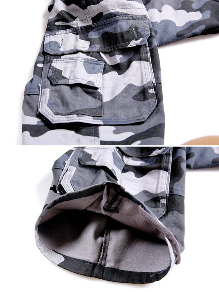 Casual Camo Cargo Shorts for Men
