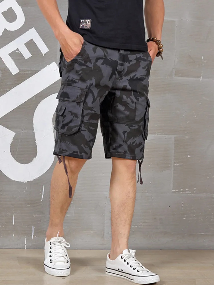 Casual Camo Cargo Shorts for Men