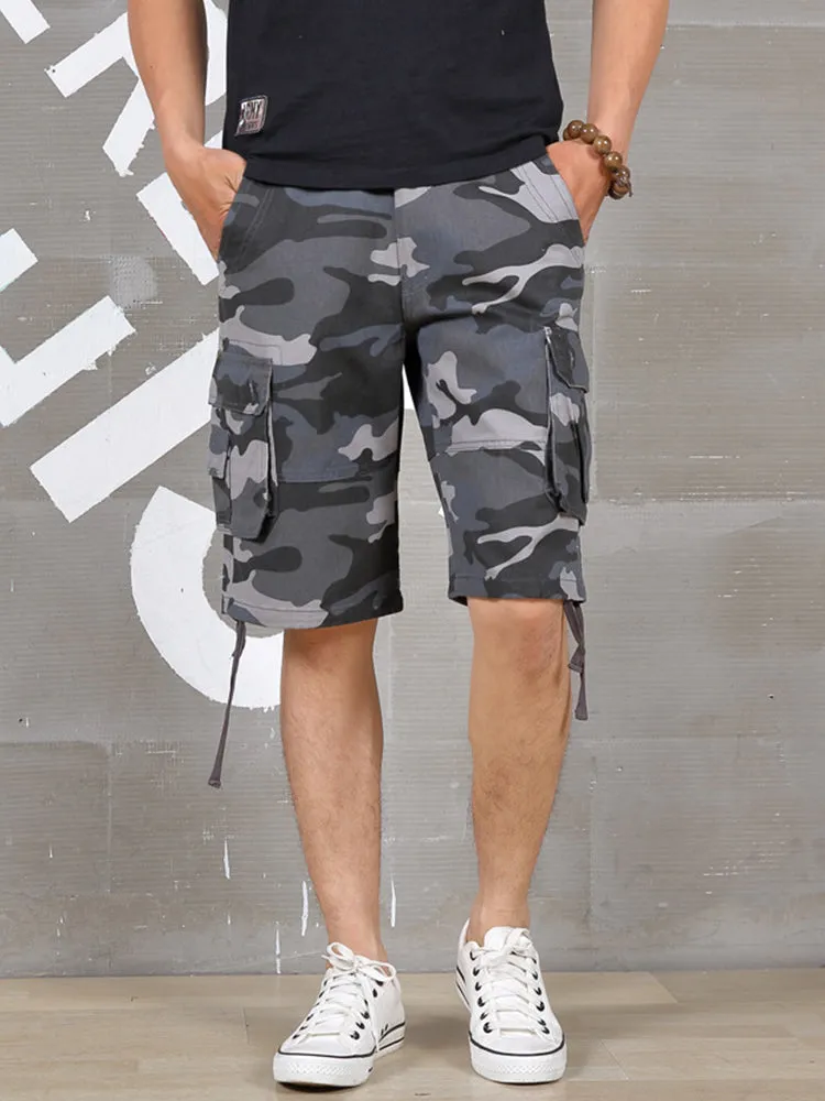 Casual Camo Cargo Shorts for Men