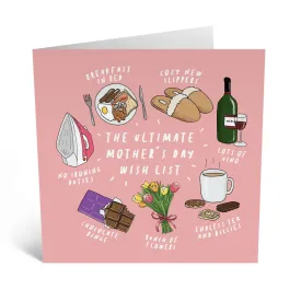 Central 23 Card - Mother's Day Wishlist