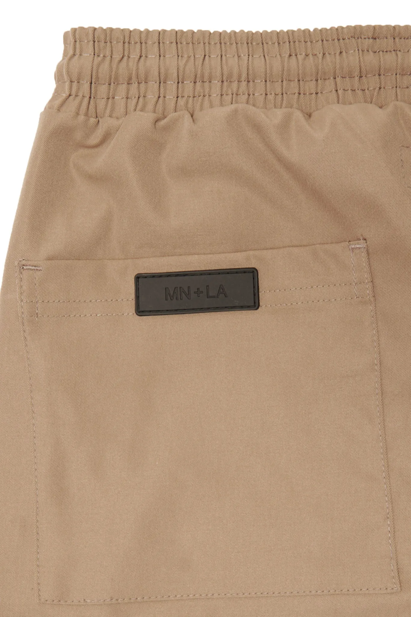 CHAMPAGNE 7 POCKET TWILL SHORTS