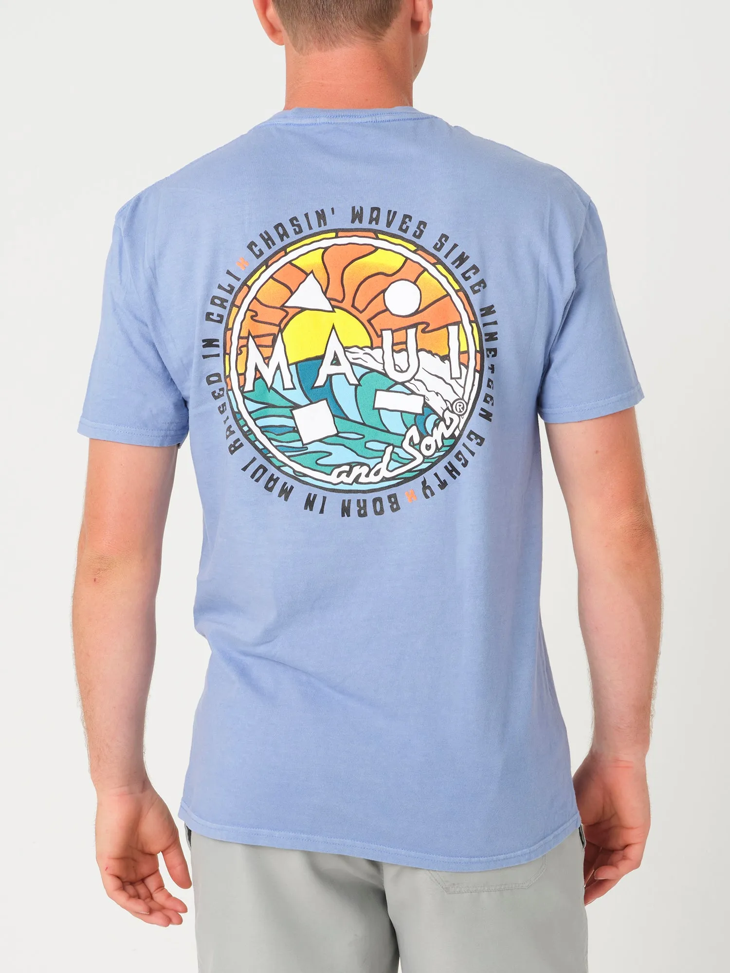 Chaser T-Shirt in Faded Denim