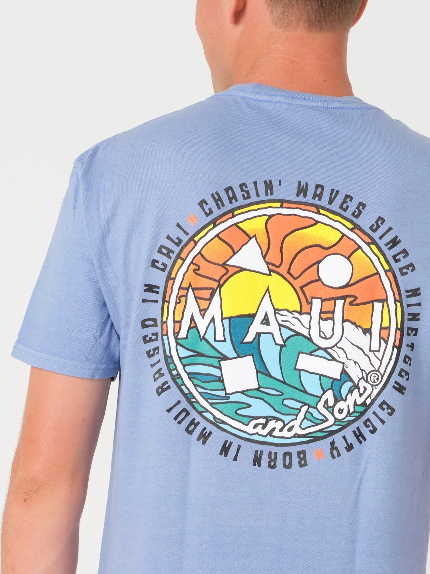 Chaser T-Shirt in Faded Denim