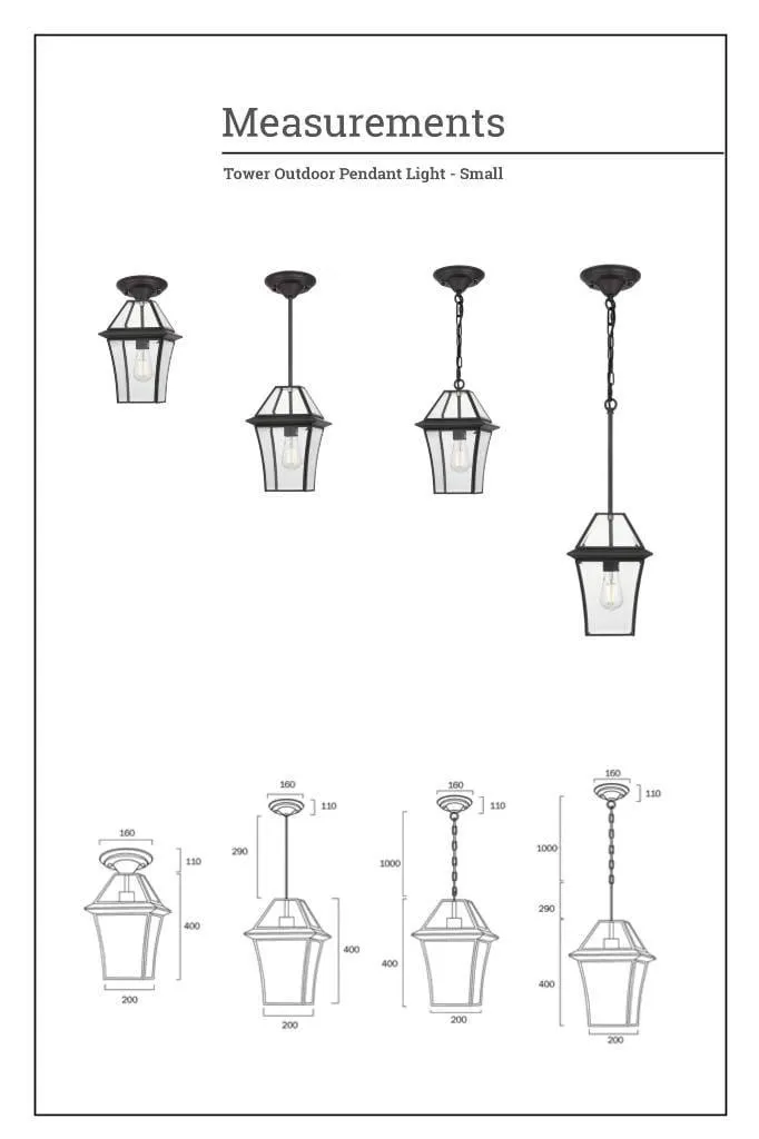 Cheddington Exterior Hanging Light