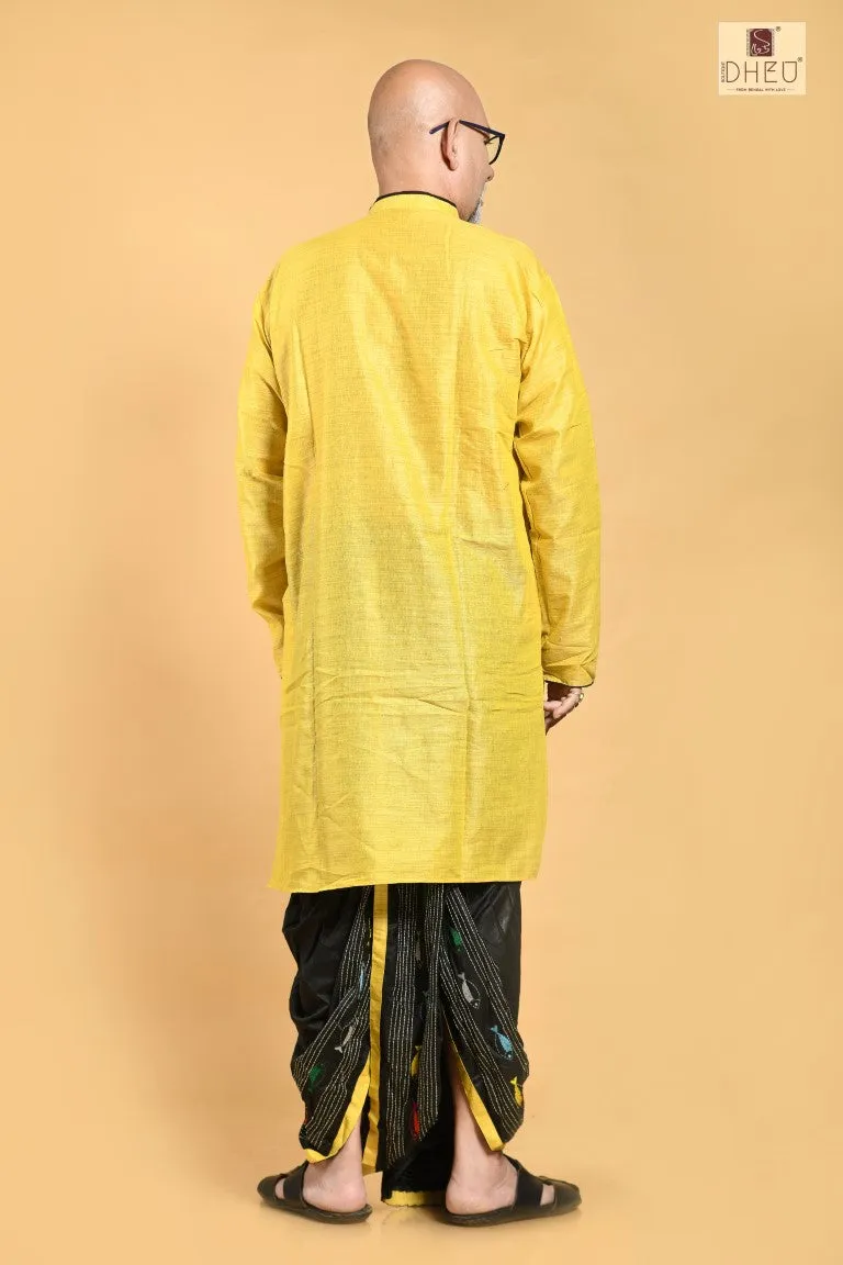 CHITOL MACHER MUITTHA-Dheu Designer Kurta-Dhoti(Optional) set