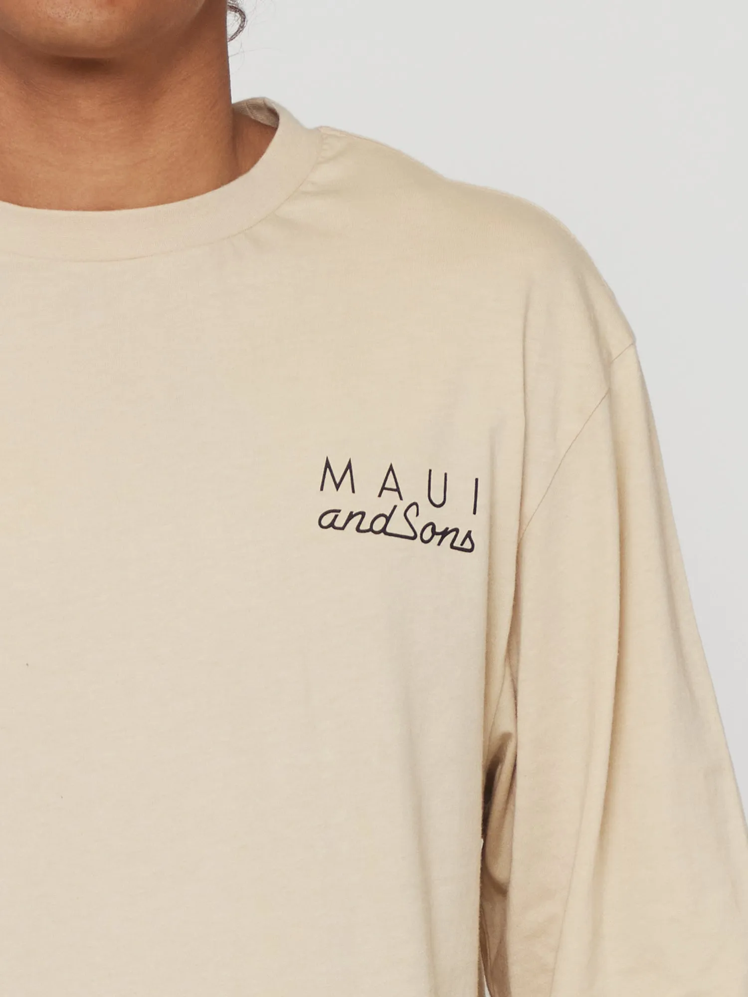 Cookie Logo Long Sleeve in Vanilla
