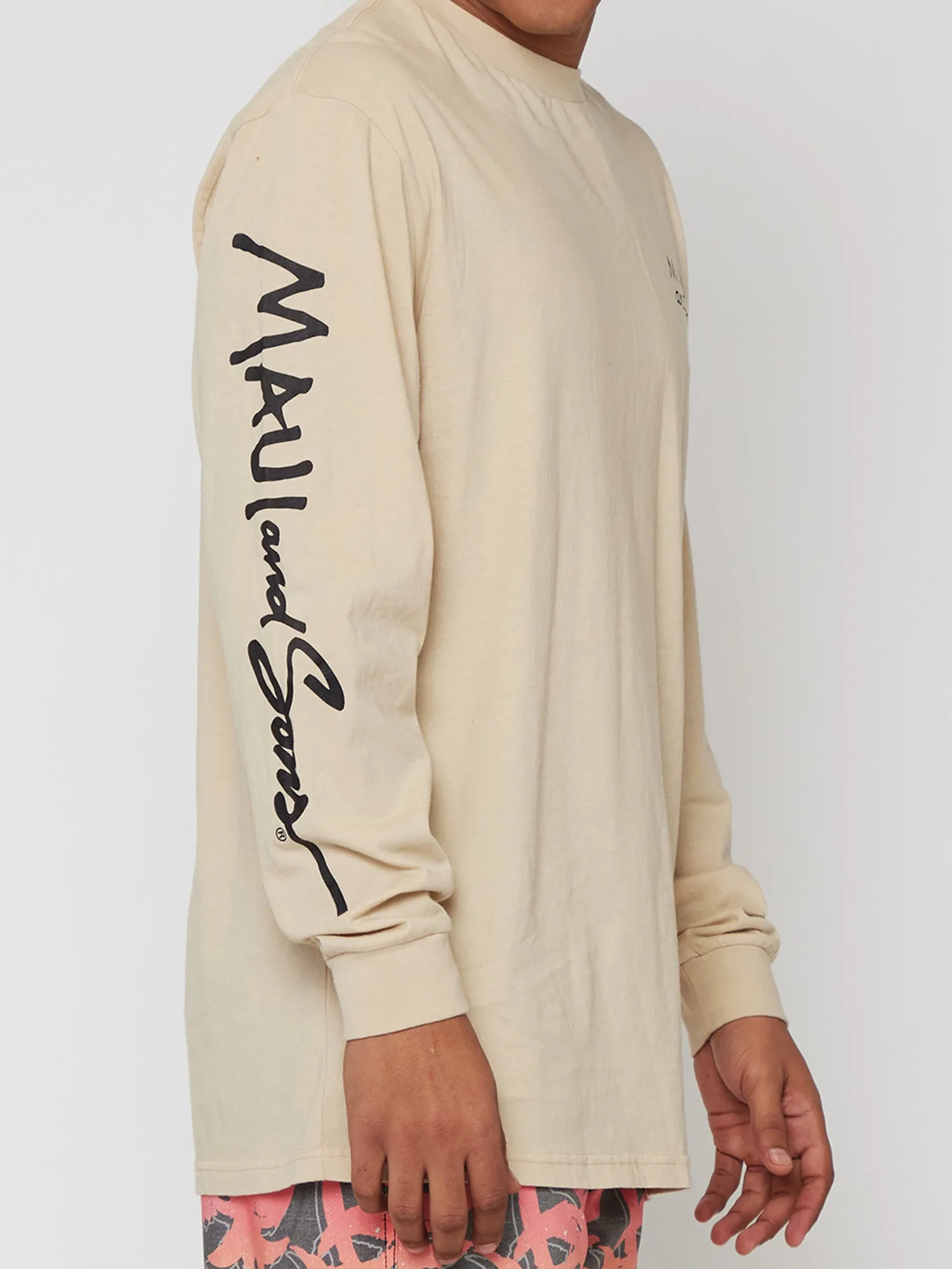 Cookie Logo Long Sleeve in Vanilla
