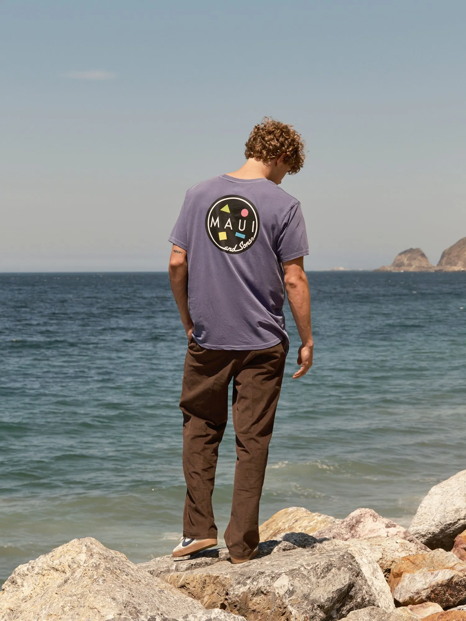 Cookie Logo T-Shirt in Dust Purple