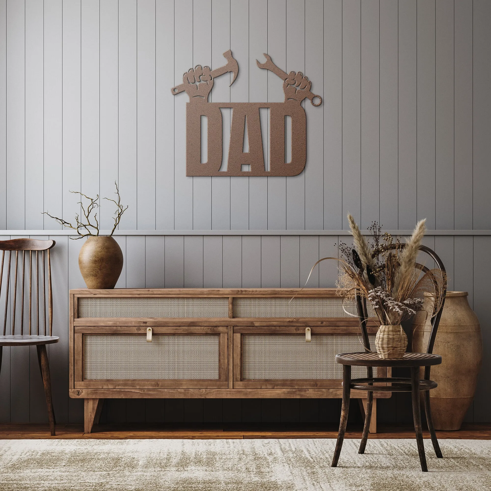 DAD Metal Sign