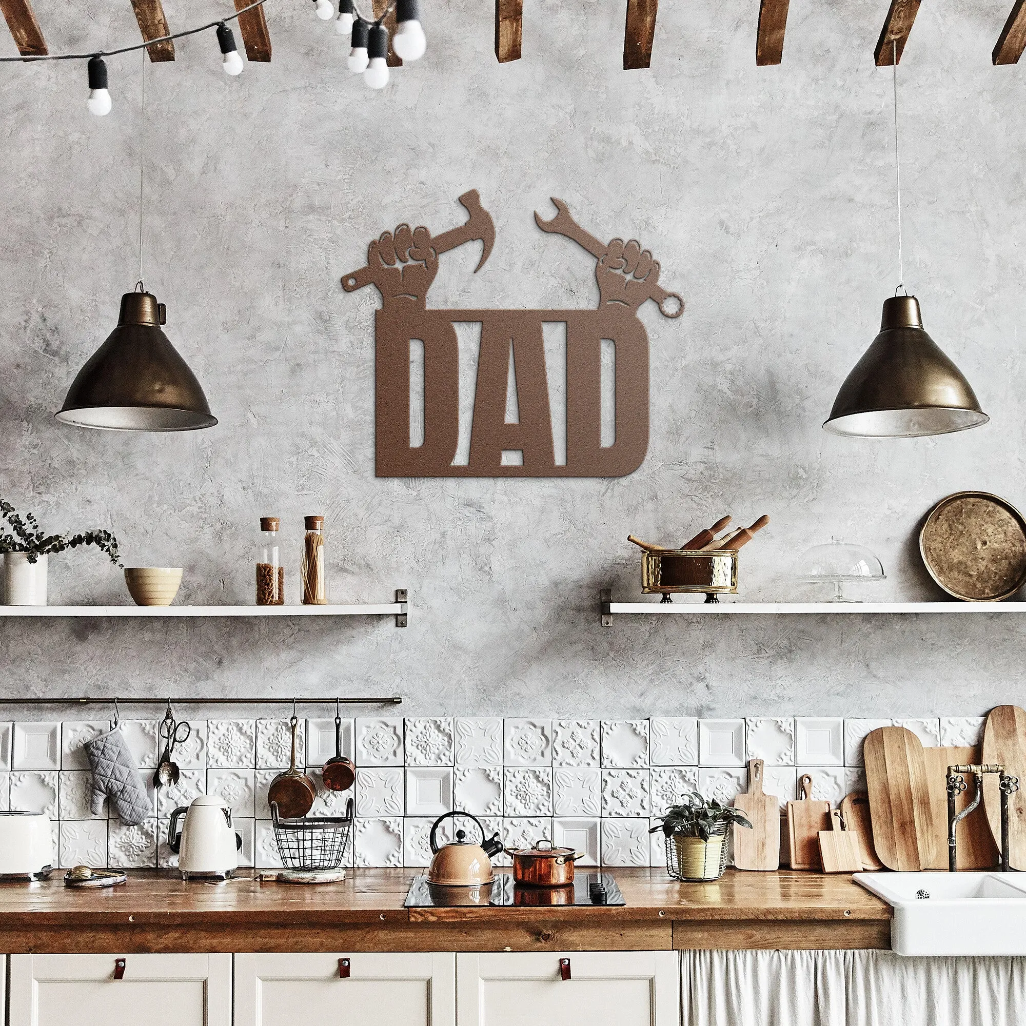 DAD Metal Sign