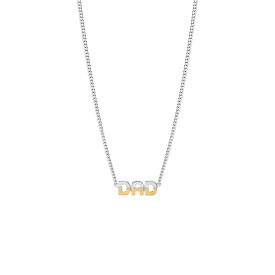 DAD Two-Tone 43 Necklace