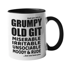Dad you are a... Grumpy Old Git Mug