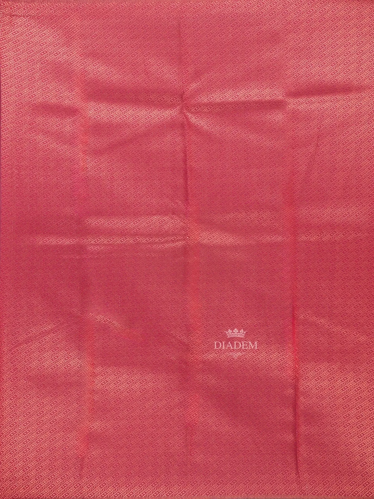 Dark Pink Art Silk Saree with Neli Stripes Pattern on the Body with Matching Zari Border