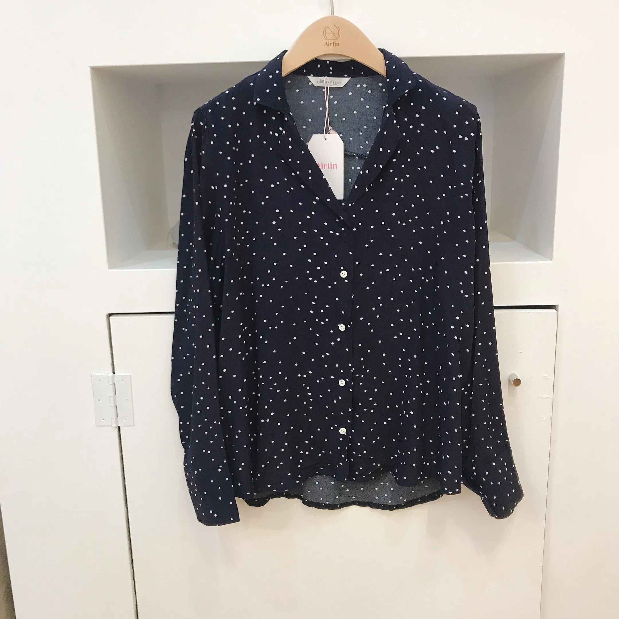 Dear Love Me Dot Blouse