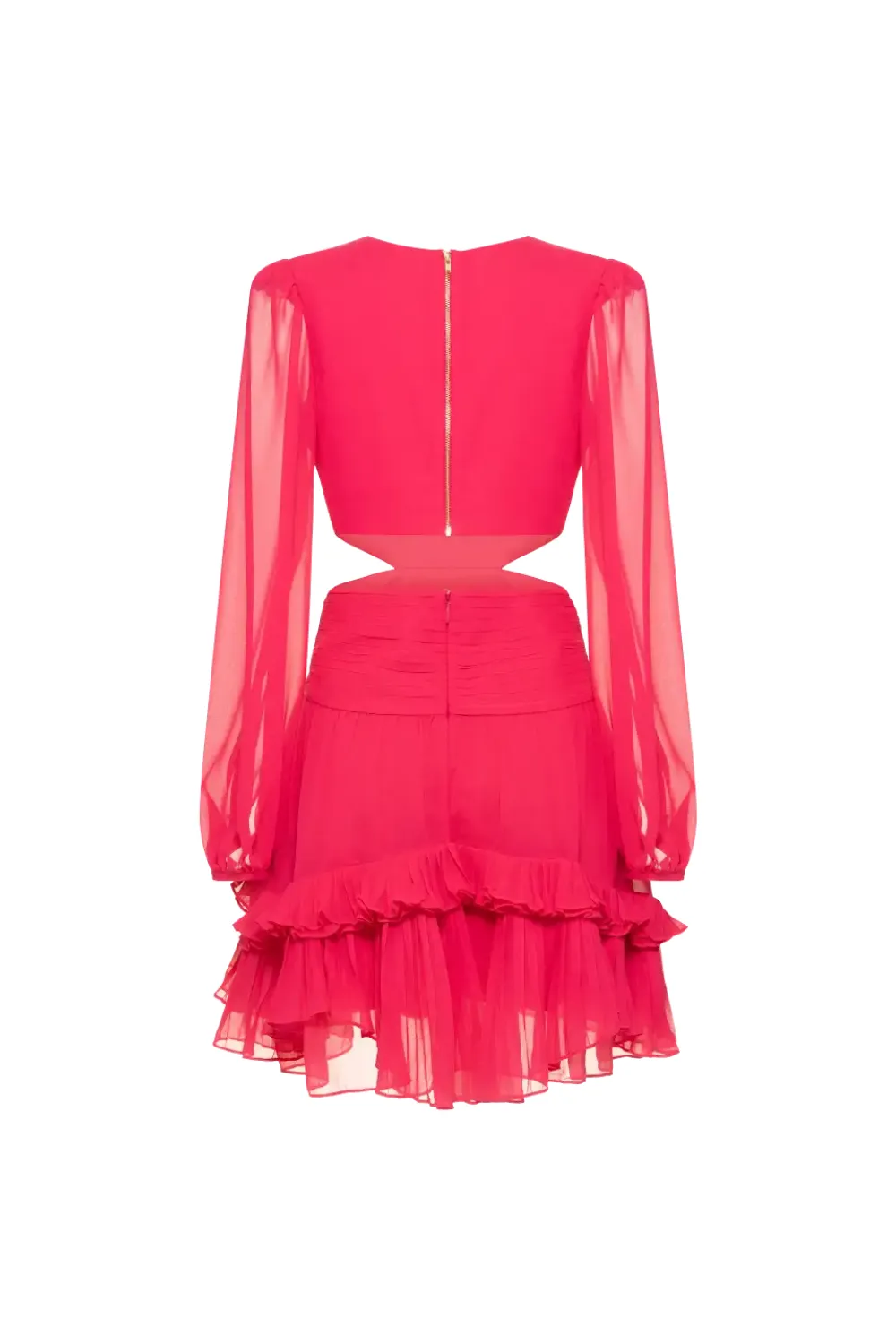 DEEP V CUTOUT MINI DRESS