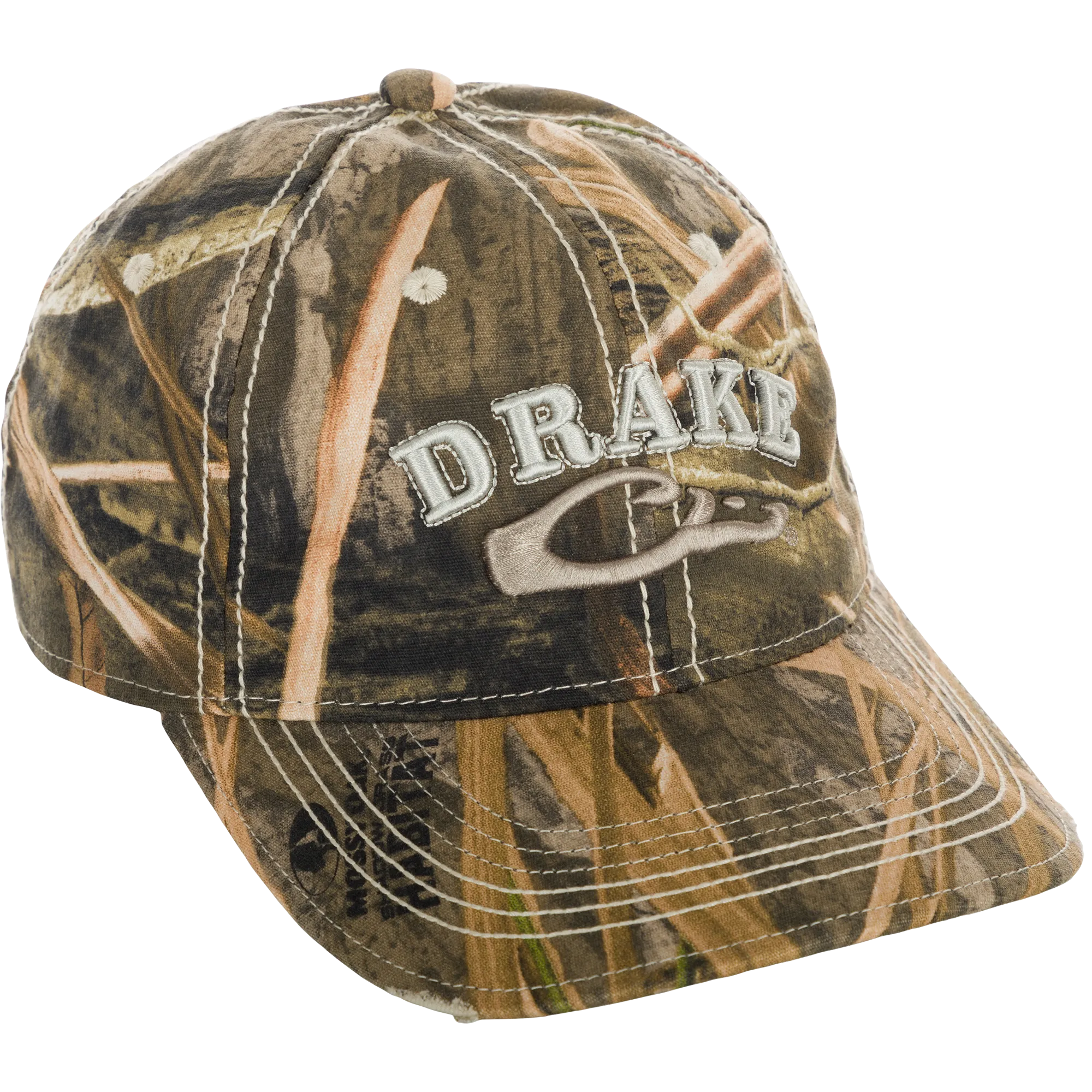 Distressed 6-Panel Ball Cap
