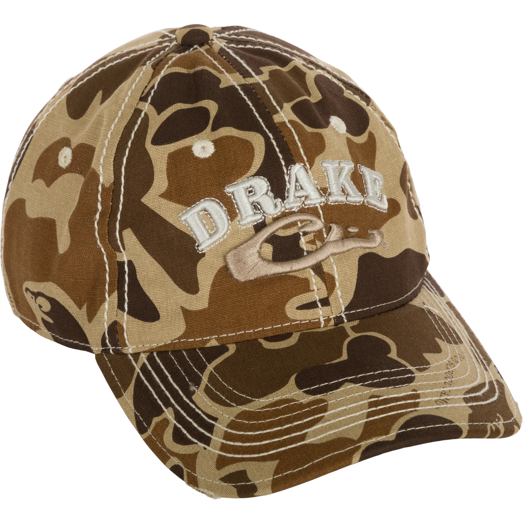 Distressed 6-Panel Ball Cap