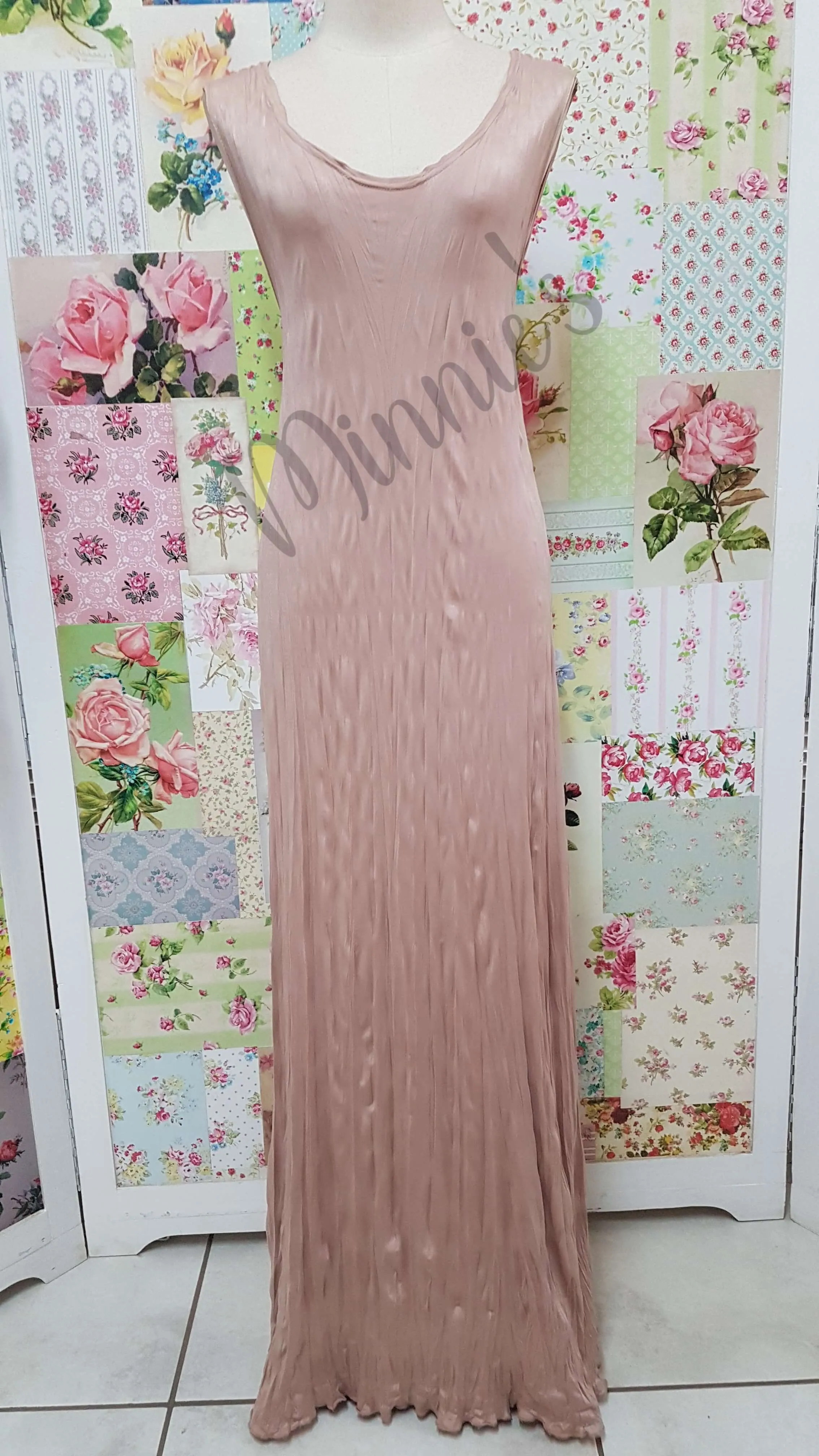 Dusty Pink 2-Piece Dress Set CH0111