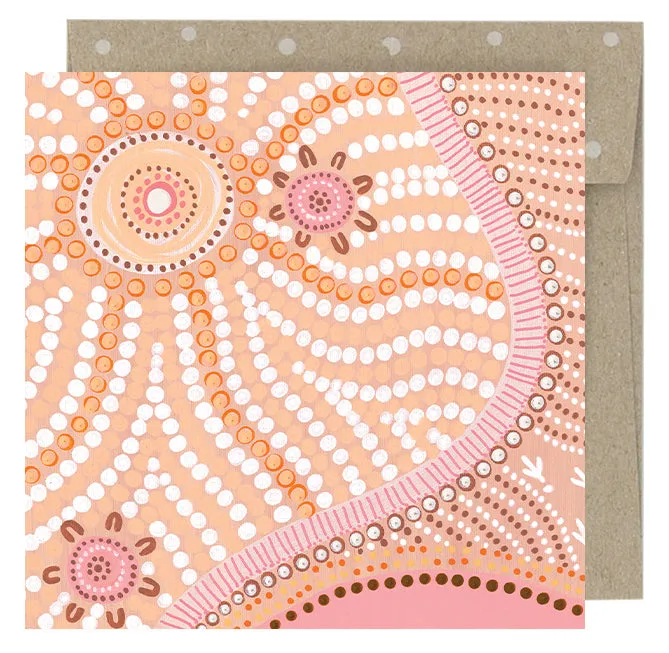Earth Greetings Mini Card - Our Mother The Sun