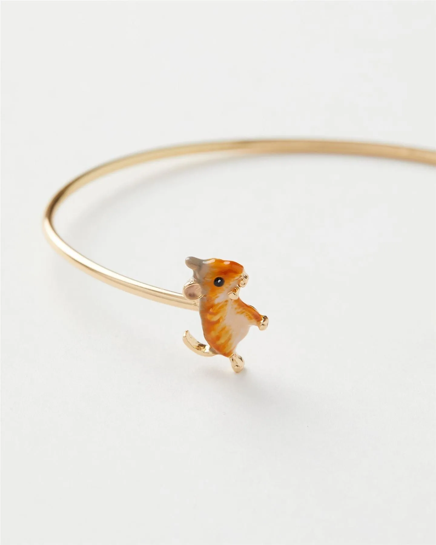 Enamel Vole Bangle