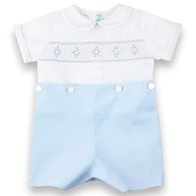 Feltman Brothers Smocked Diamond Bobby Suit