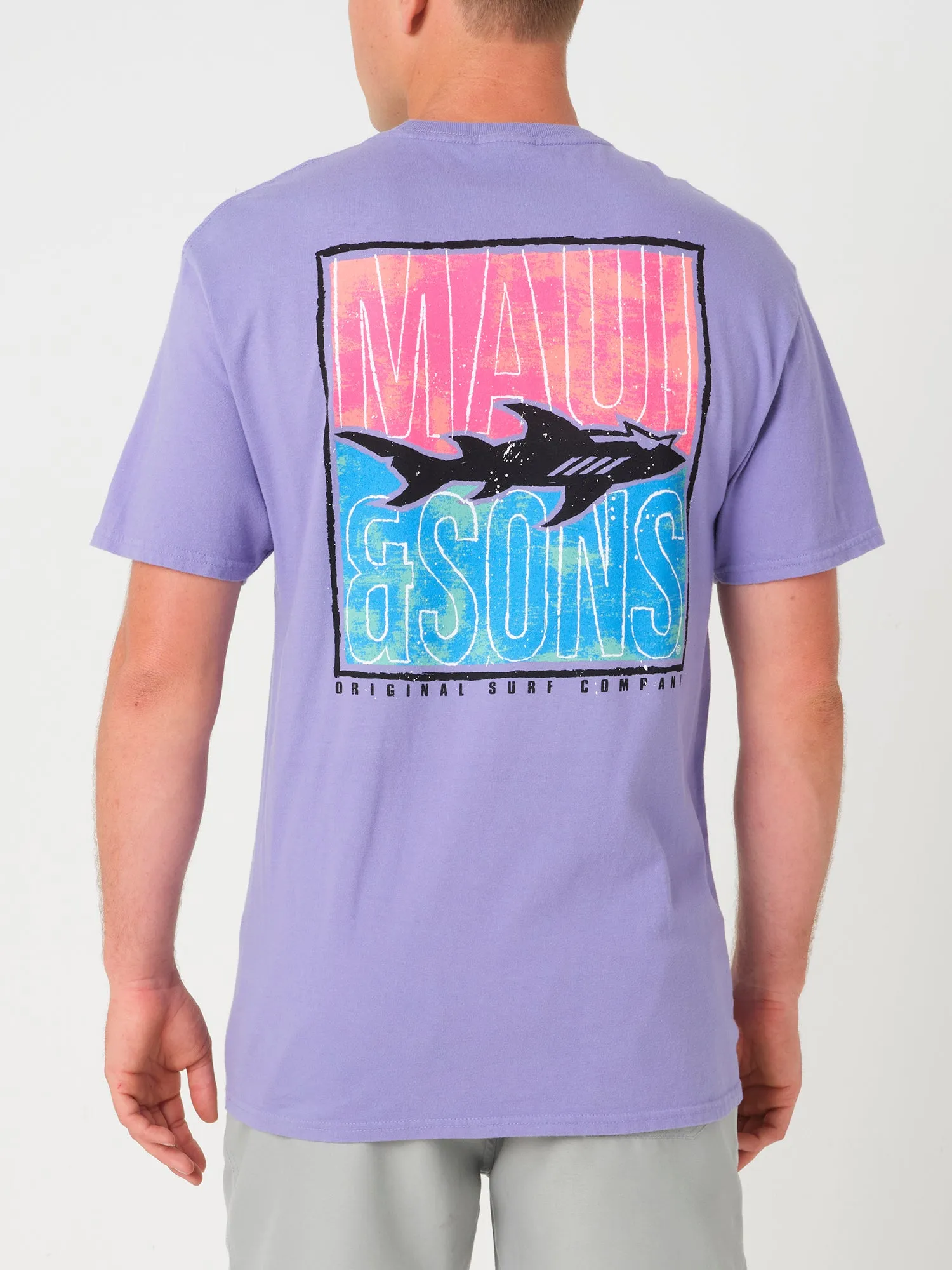 Fifty Fifty T-Shirt in Amethyst