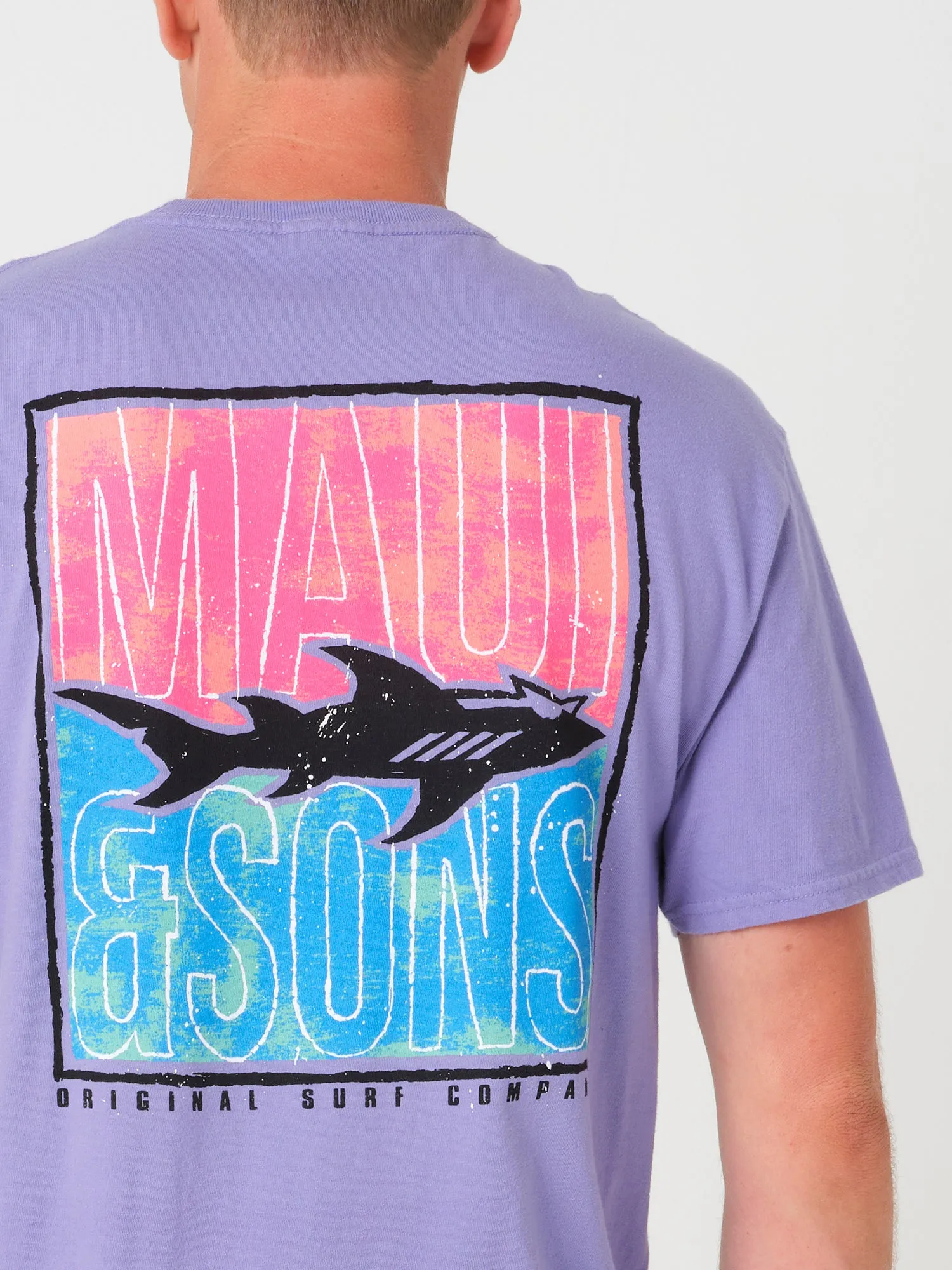 Fifty Fifty T-Shirt in Amethyst